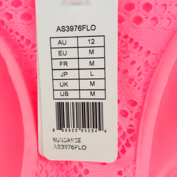 Freya Sundance Hipster Bikini Bottom. Flamingo colour. Multiple sizes - Picture 4 of 5